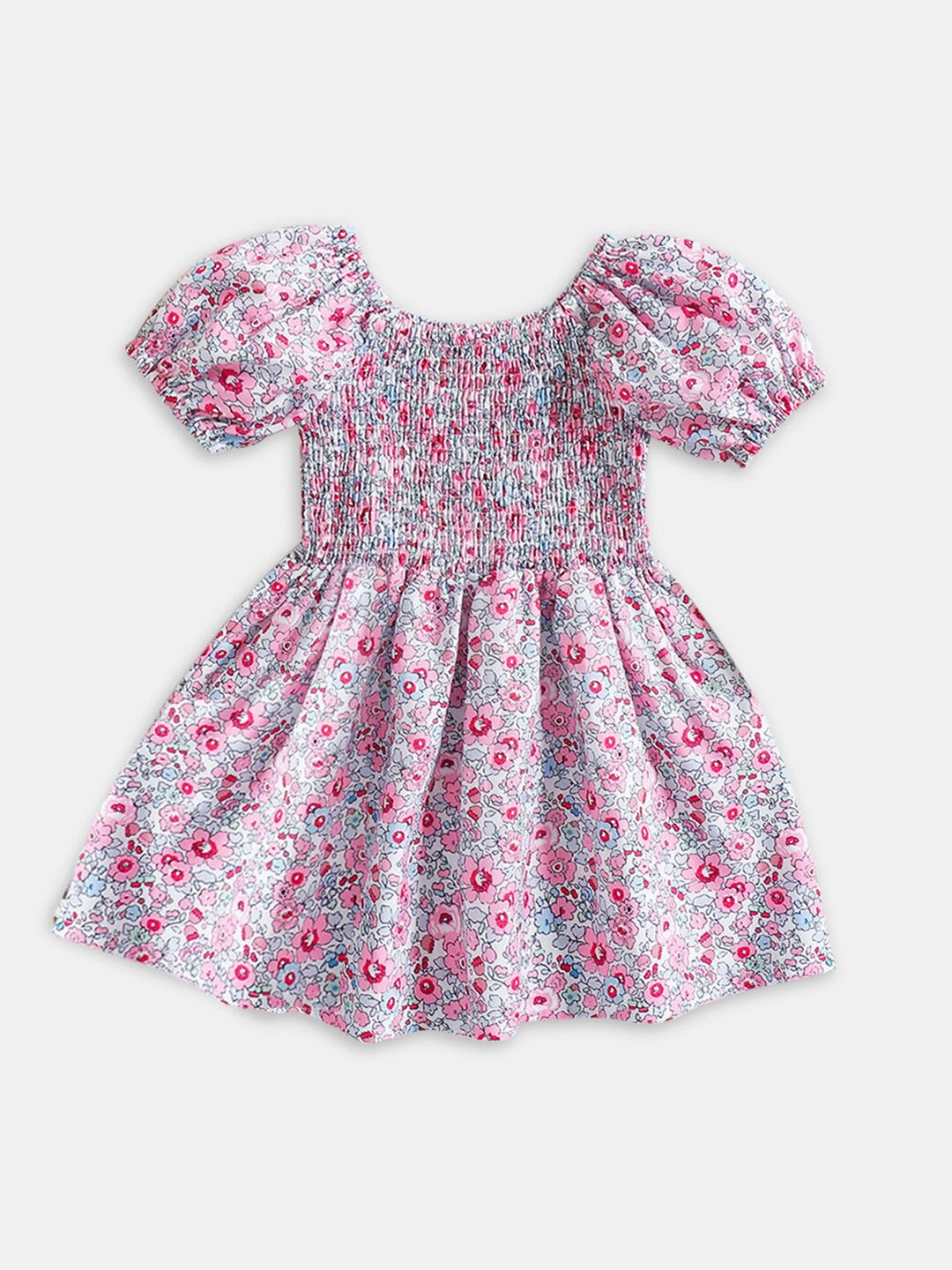 

Hopscotch Pink Floral Dress