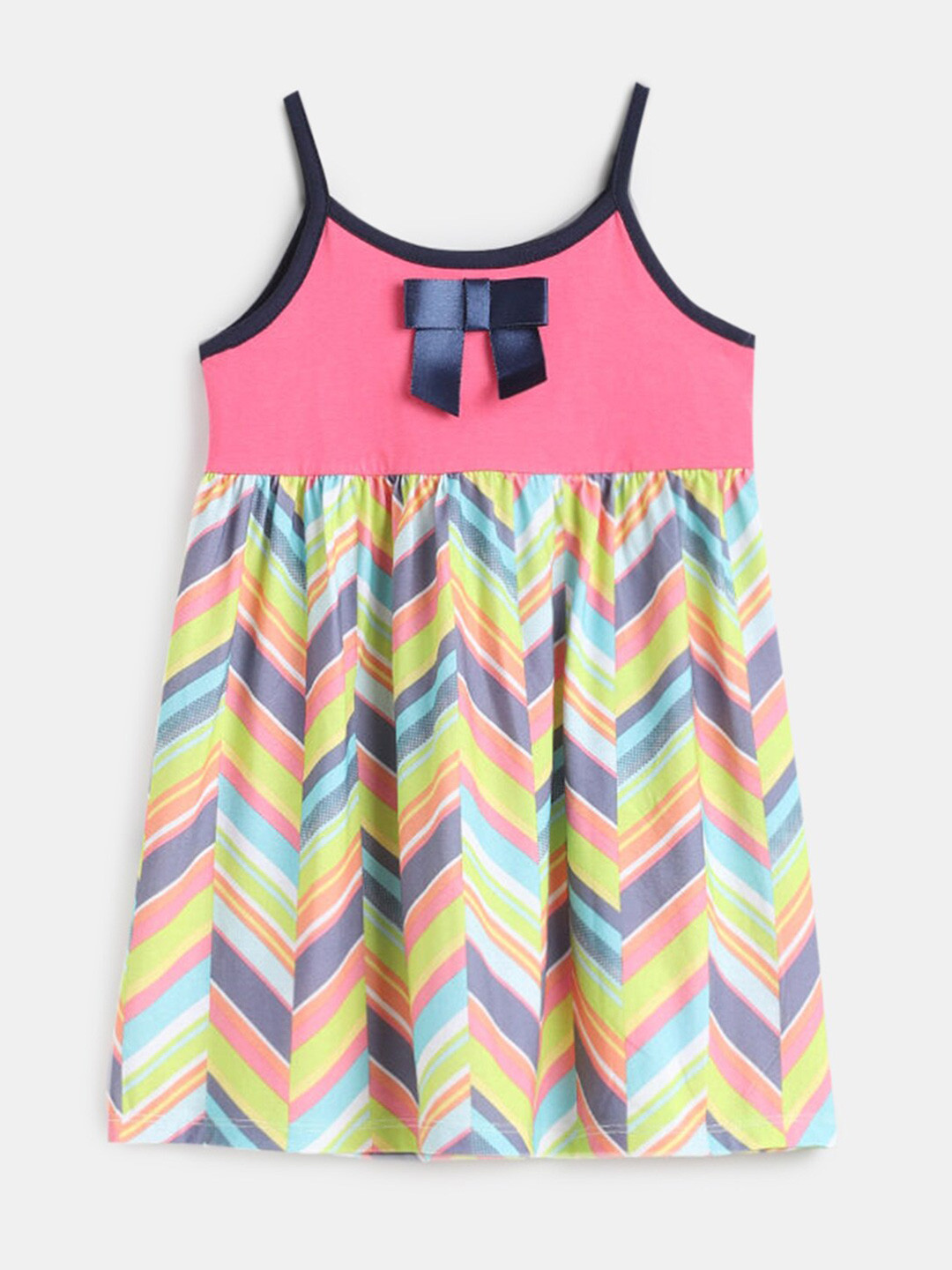 

Hopscotch Multicoloured A-Line Dress, Multi