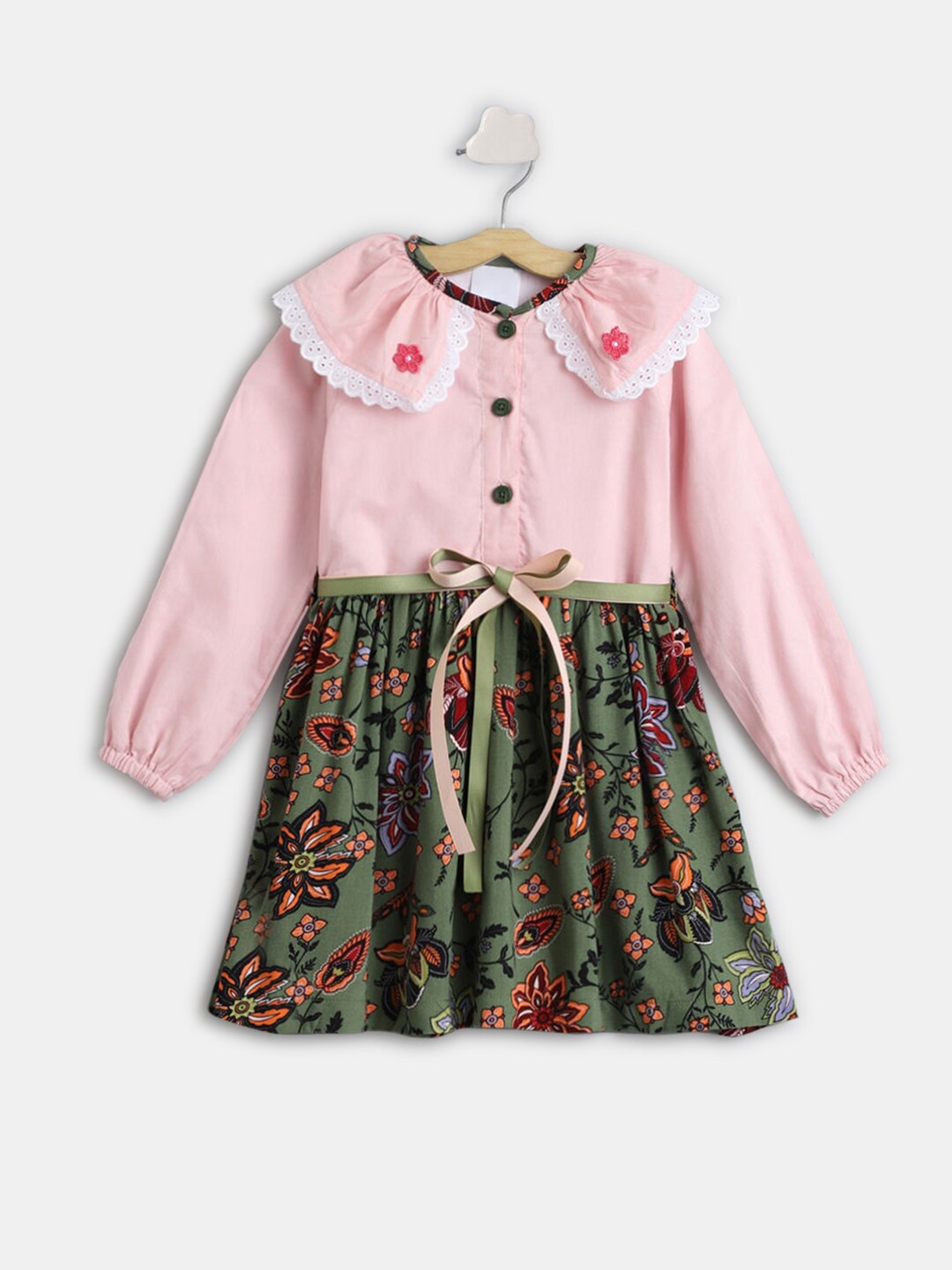 

Hopscotch Multicoloured A-Line Dress, Multi