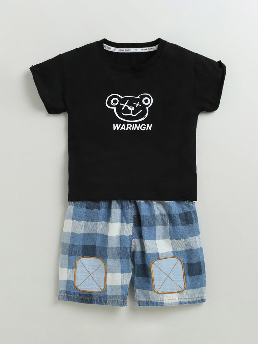 

Hopscotch Boys Black Clothing Set