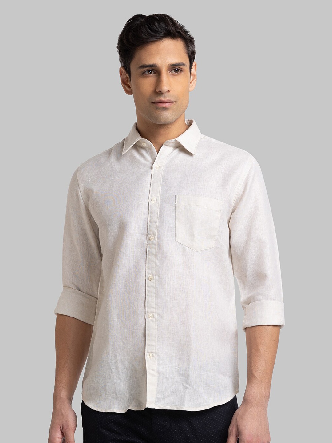 

Parx Men Slim Fit Casual Shirt, Na