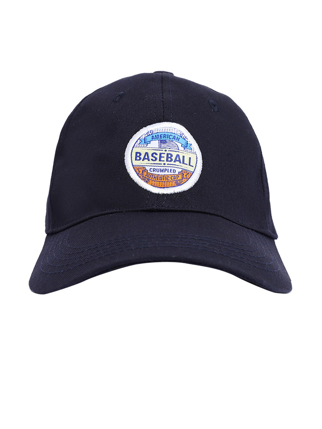 

QUIRKY Unisex Black & Blue Embroidered Baseball Cap