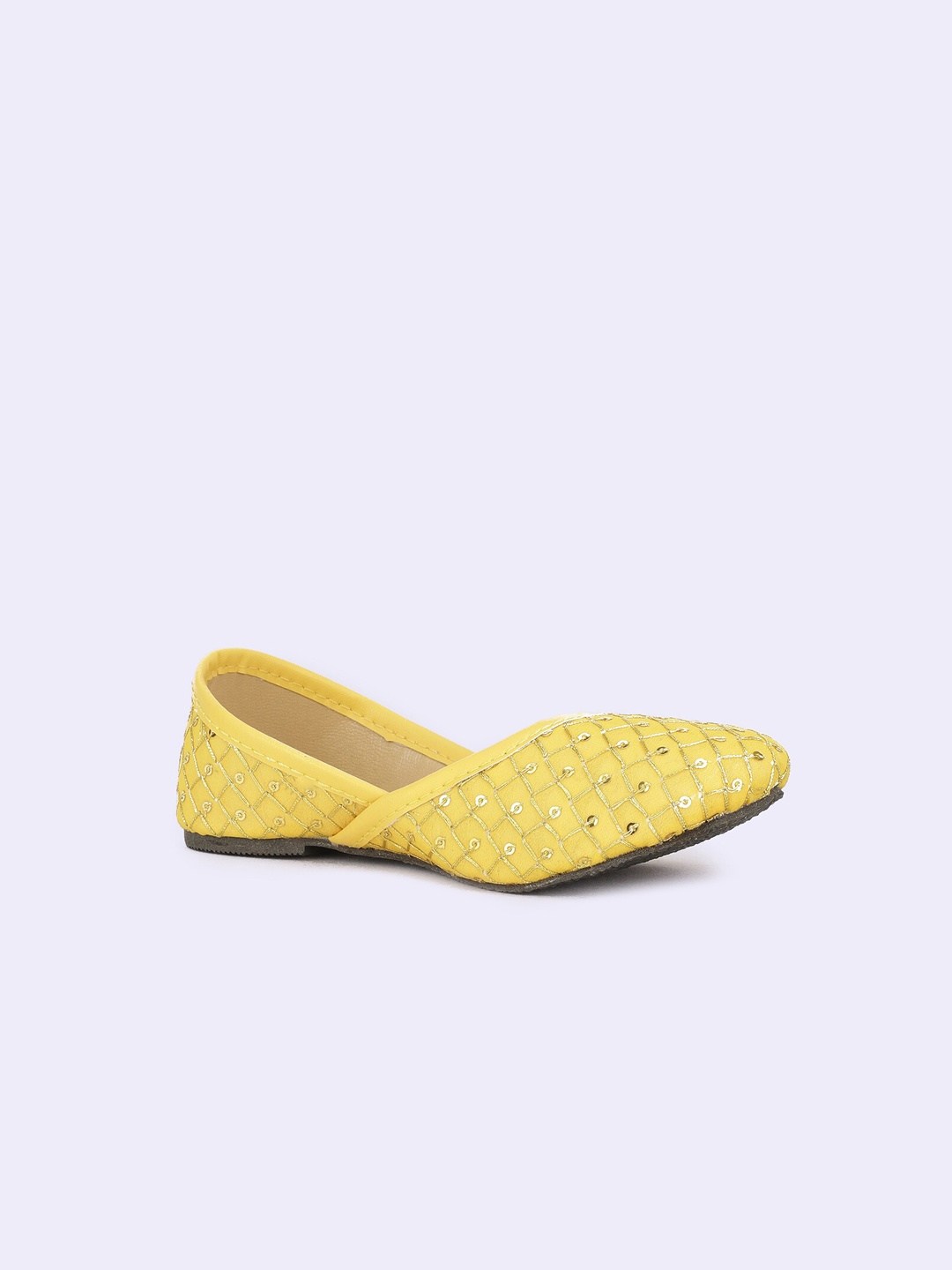

BownBee Girls Yellow Ethnic Flats