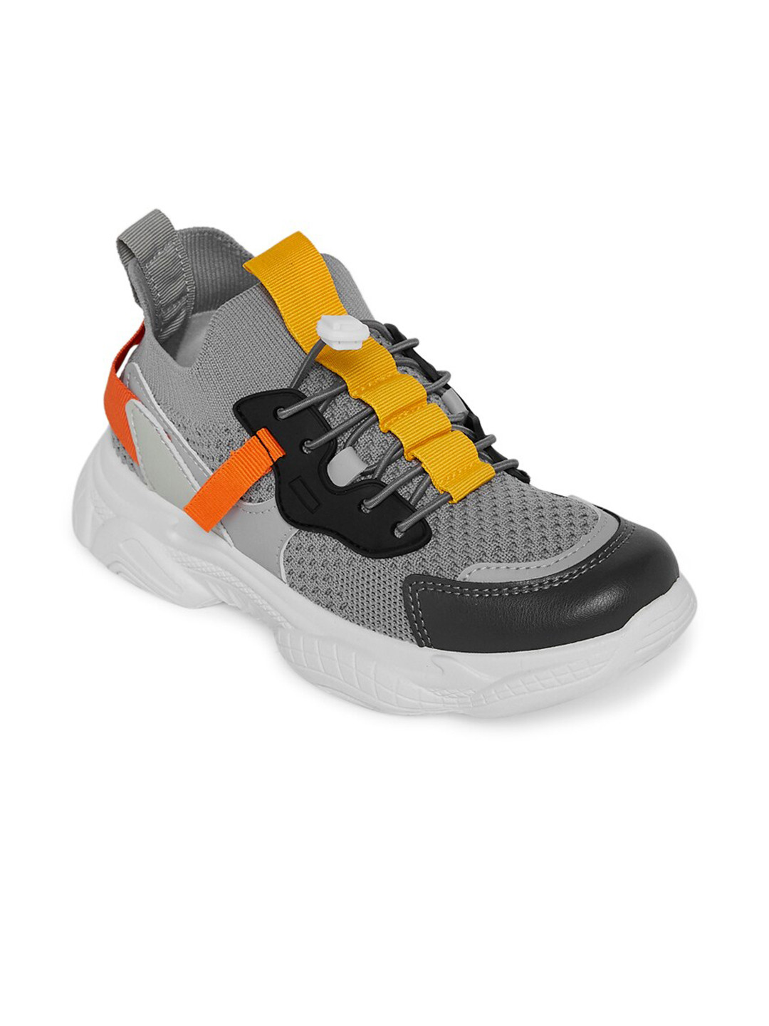 

Pantaloons Junior Boys Grey Running Non-Marking Shoes