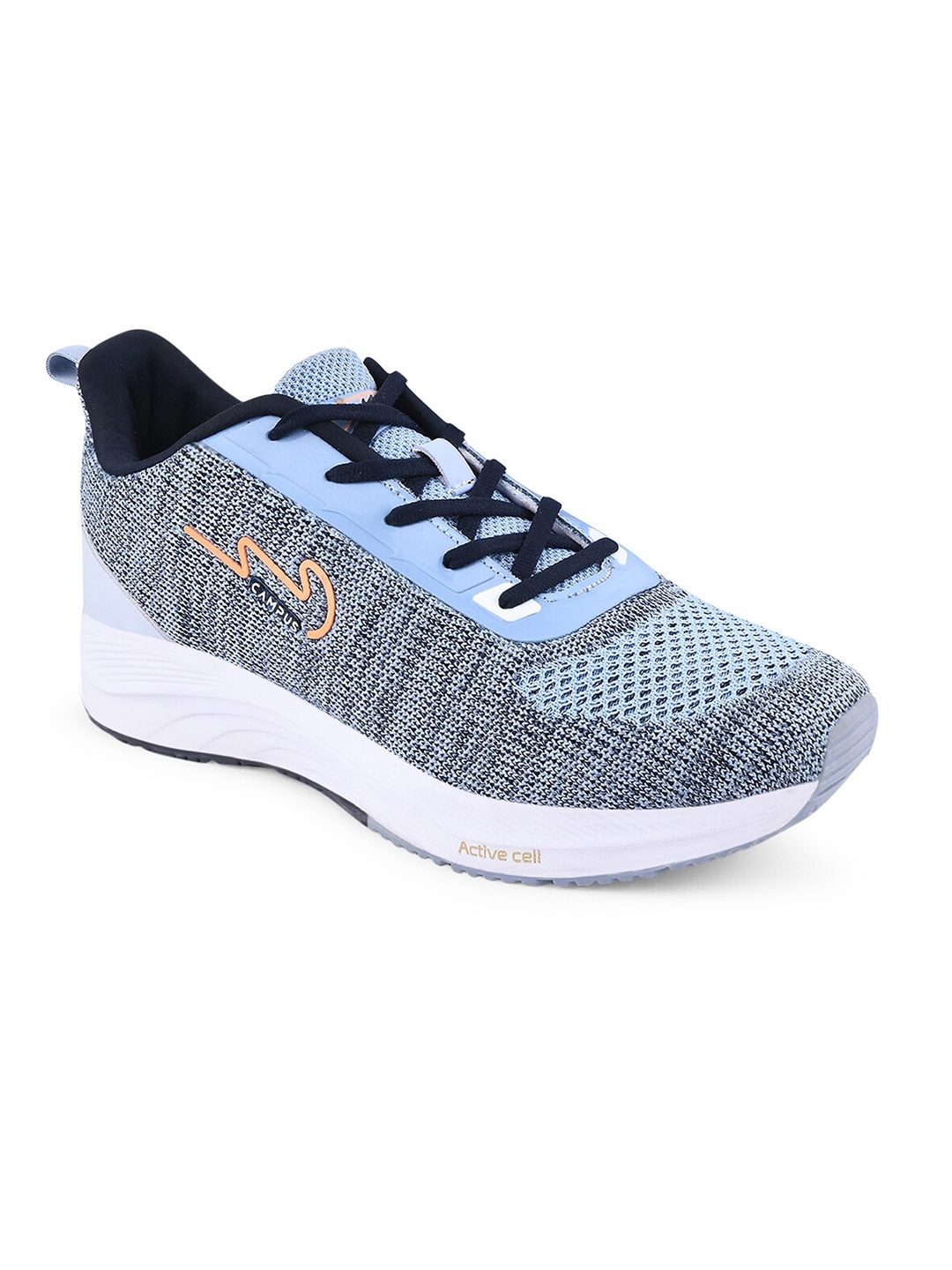 

Campus Men Blue Mesh Running Shoes