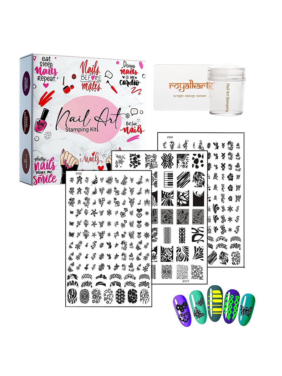 

royalkart Nail Art Kit, Multi