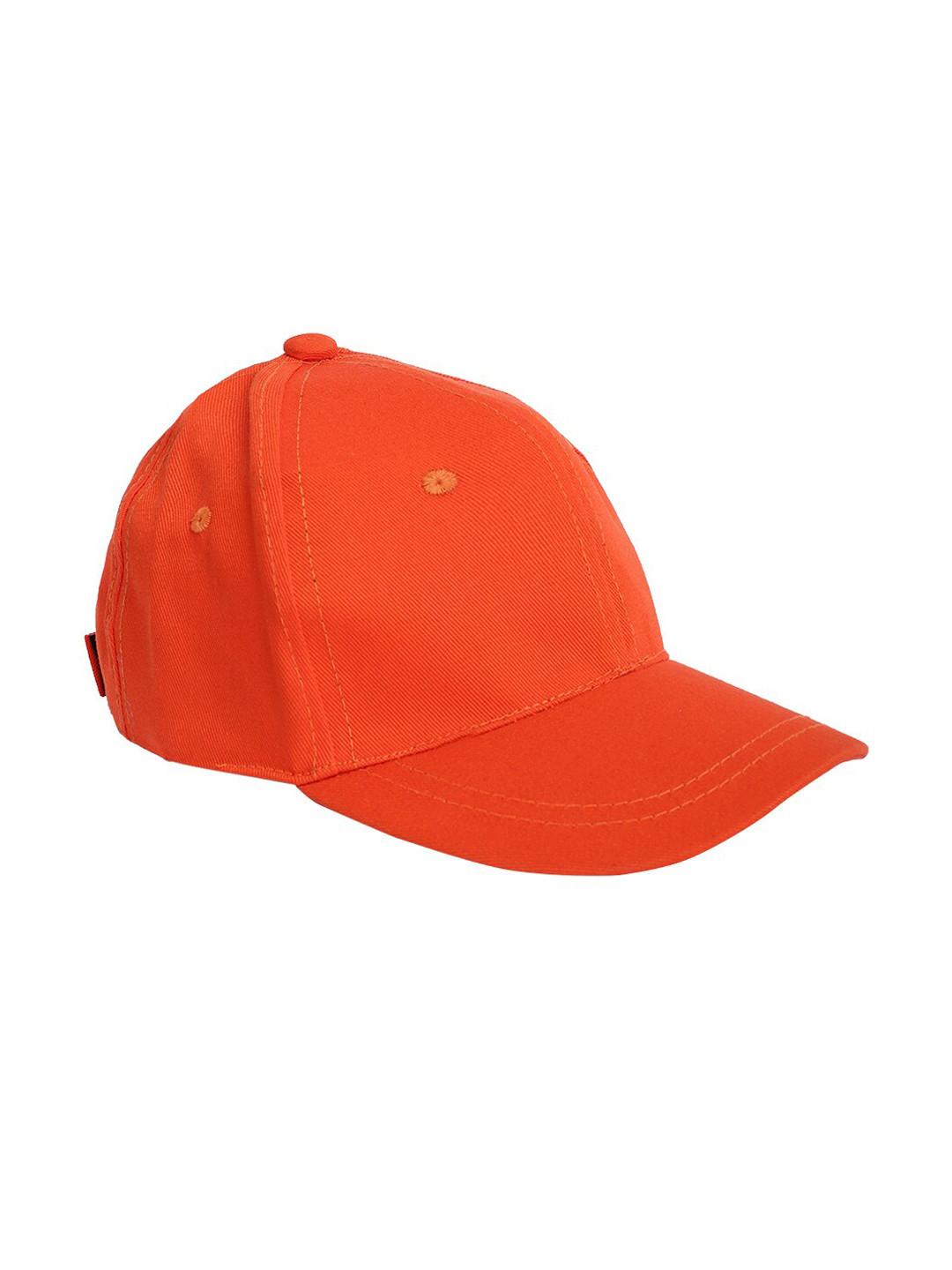 

DukieKooky Kids Orange Solid Baseball Cap