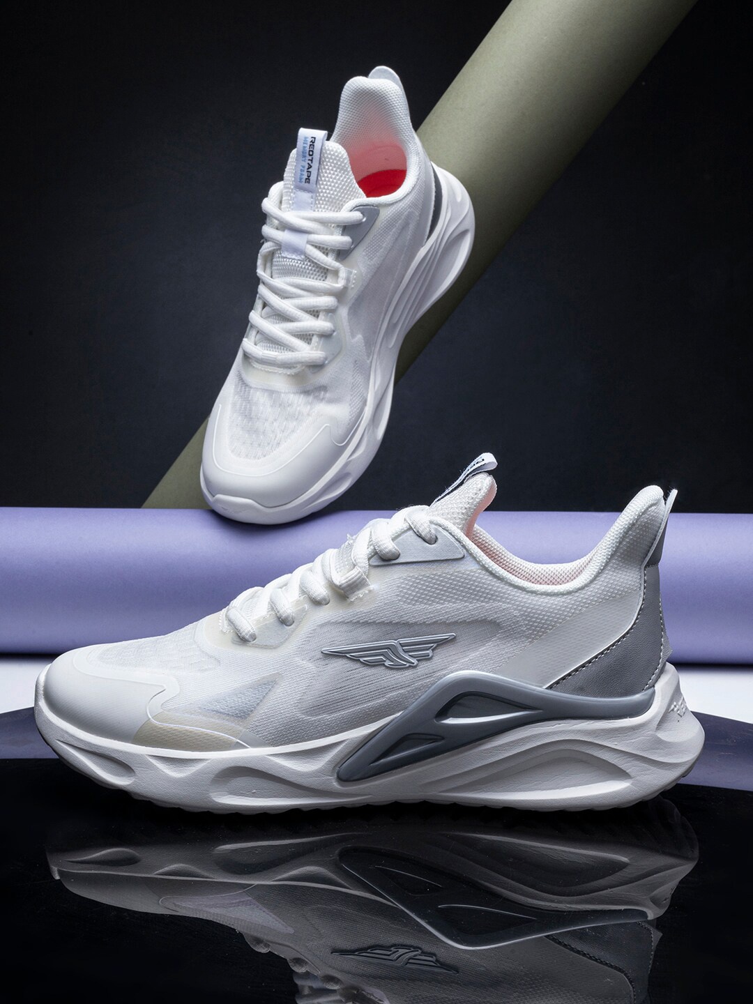 

Redtape Women White Walking Shoes