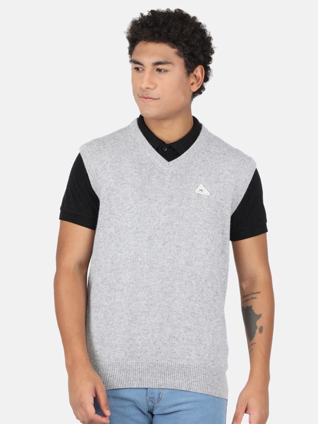 

Monte Carlo Men Grey Sweater Vest