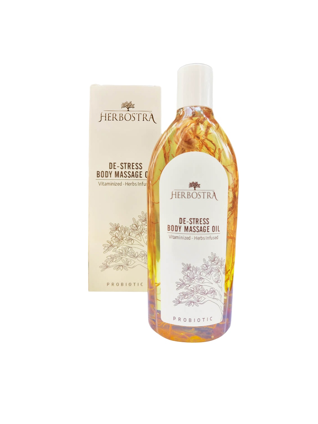 

Herbostra De Stress Massage Oil 200 ml, Yellow