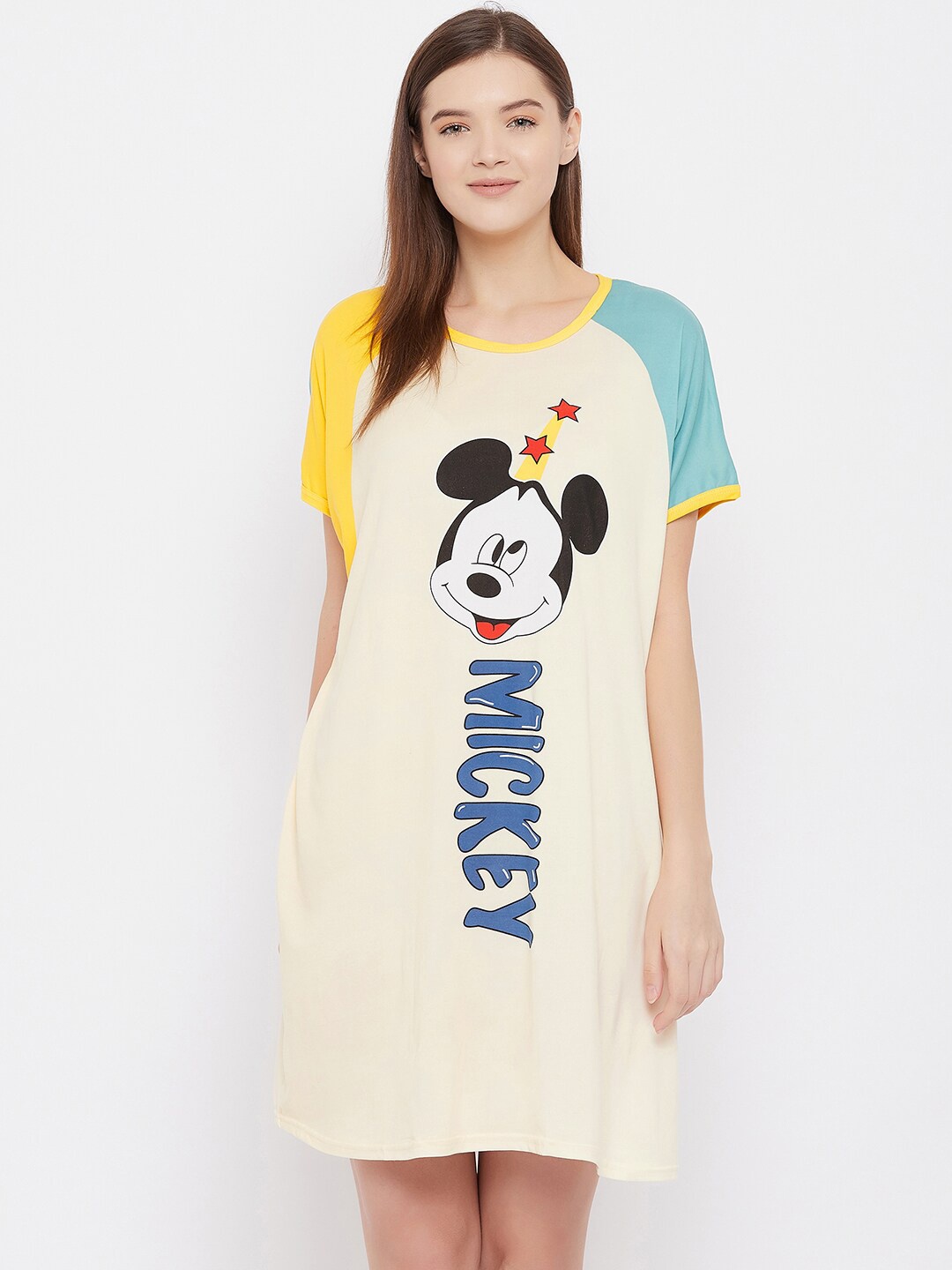 

Camey Women Yellow Nightdress