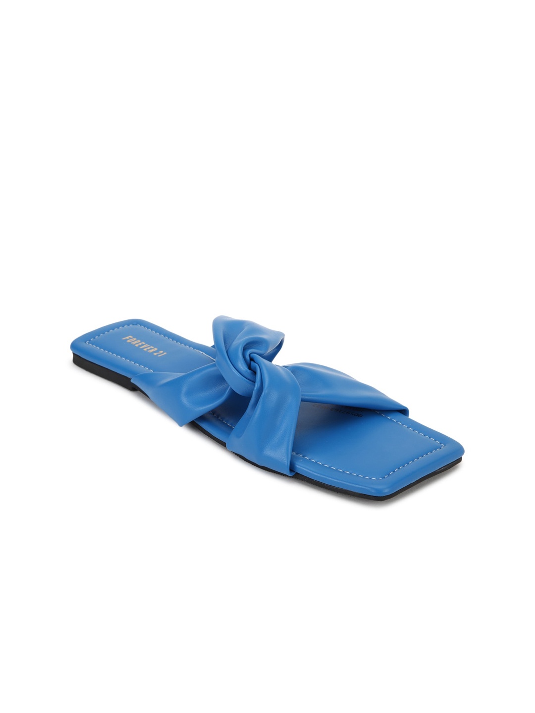 

FOREVER 21 Women Blue Bows Flats
