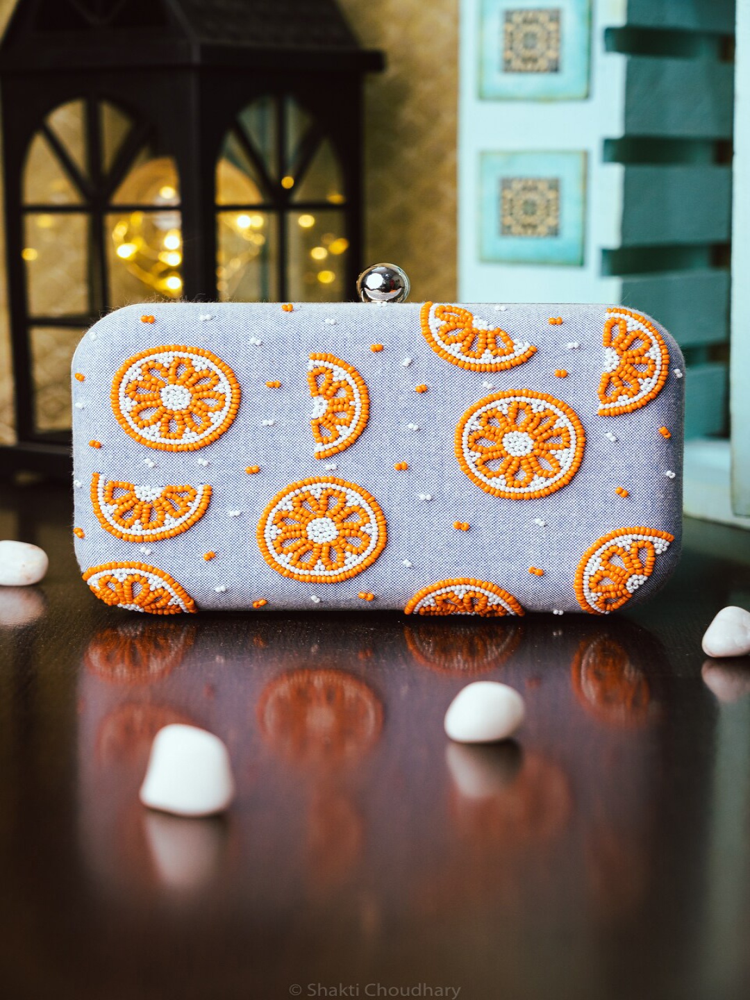 

NR By Nidhi Rathi Women Blue Clutches