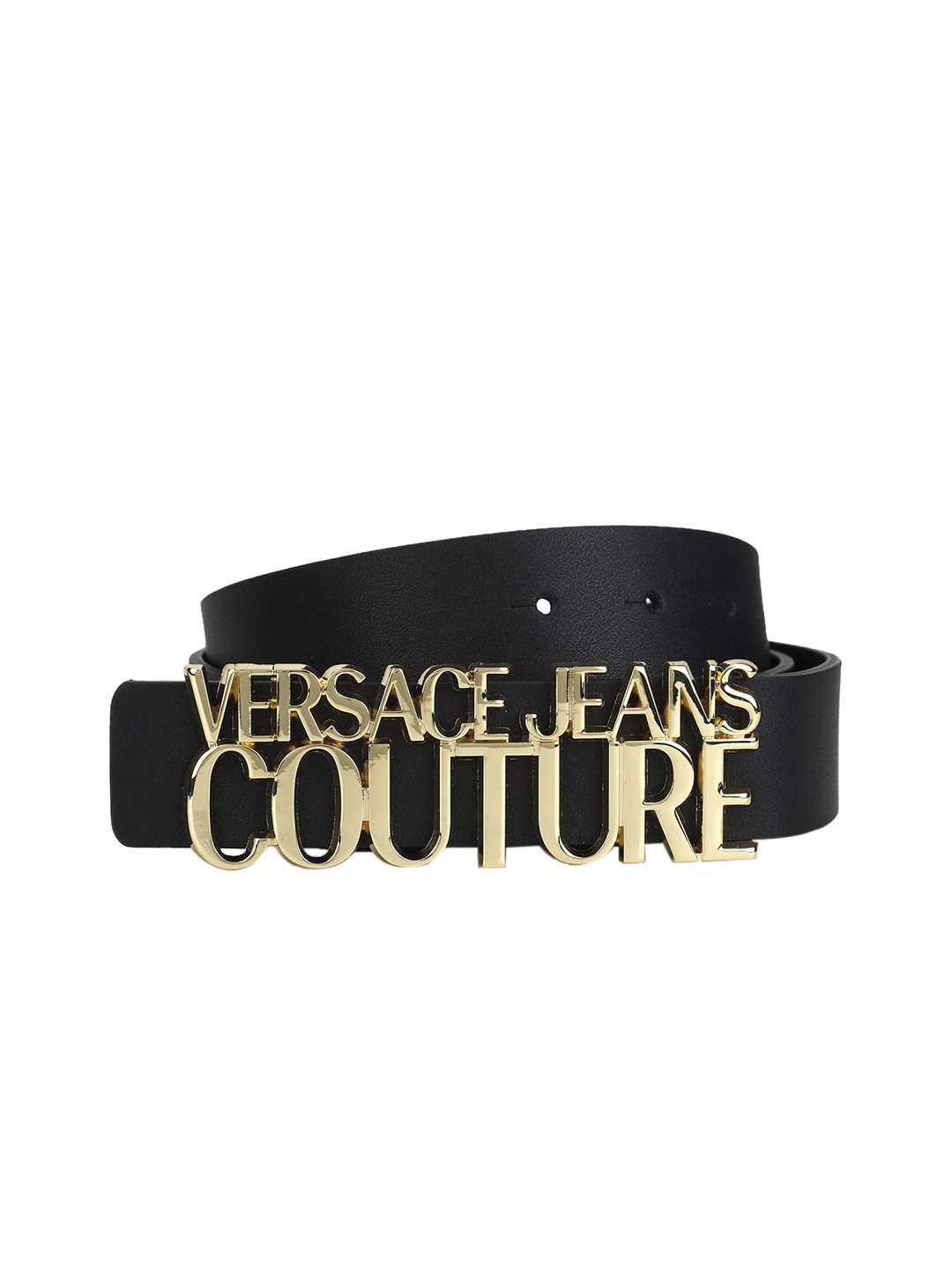 

Versace Jeans Couture Men Black Leather Belt