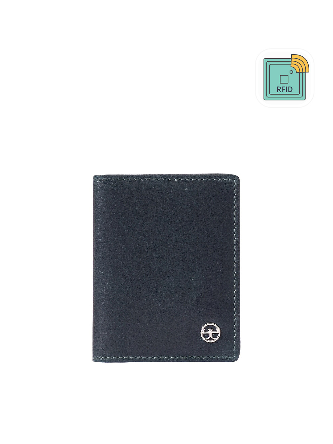 

Eske Men Navy Blue Leather Card Holder