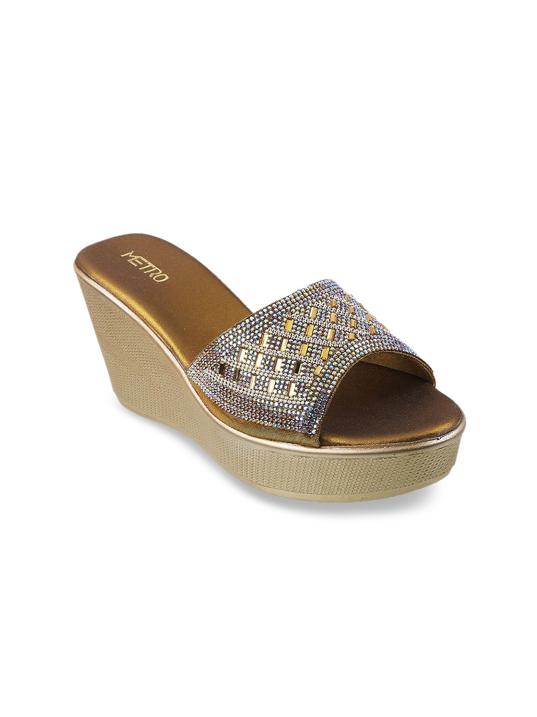 

Metro Pink Wedge Sandals