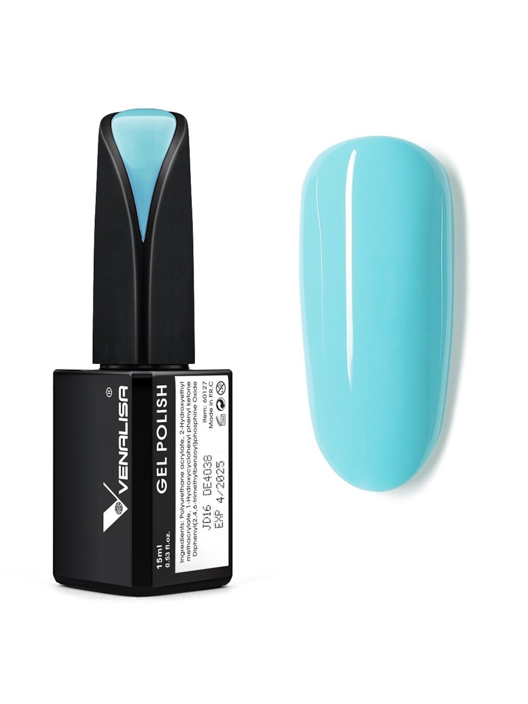 

VENALISA Blue French Gel Camouflage Nail Color UV Gel Varnish Soak Off Nail Polish