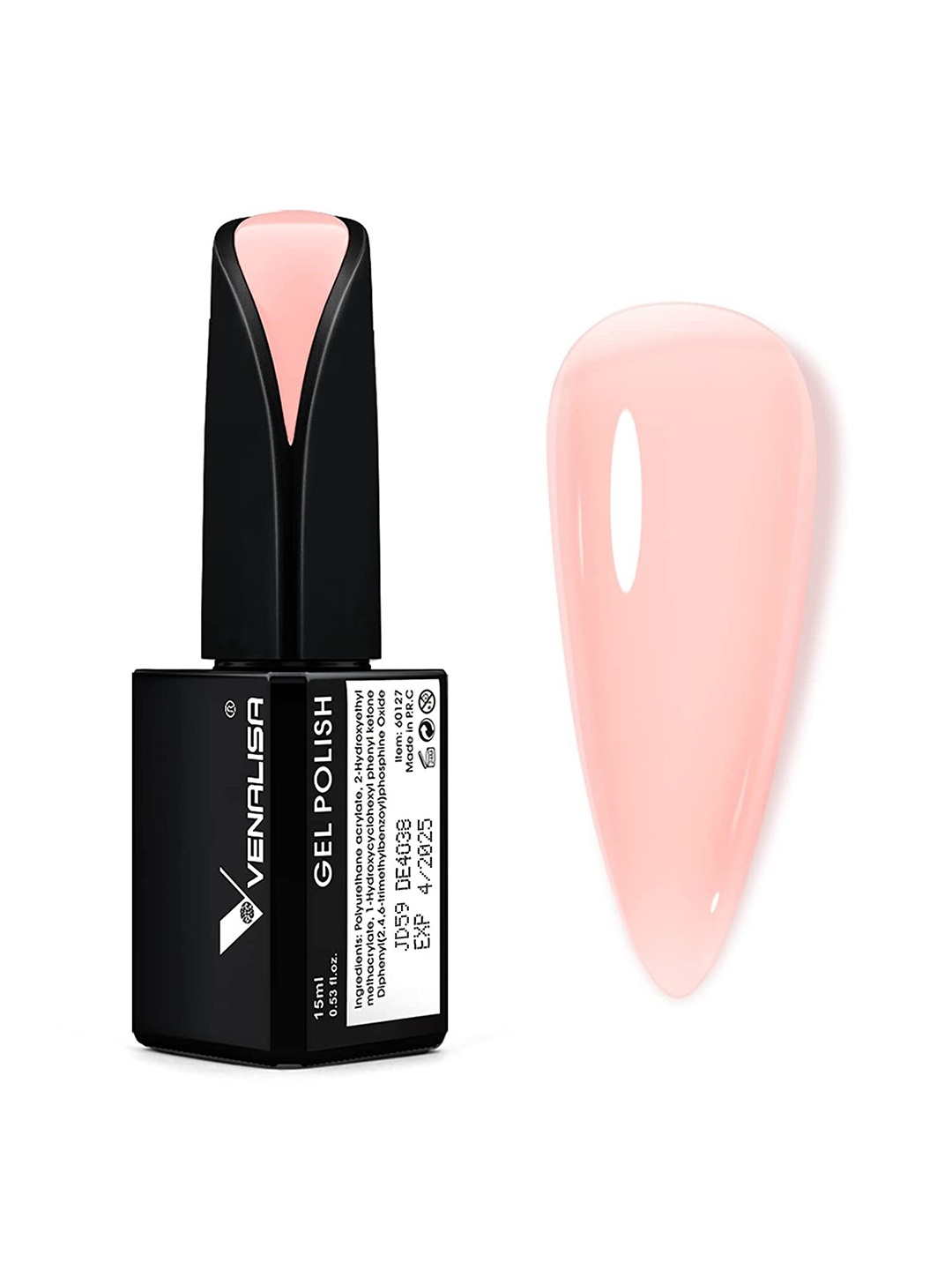 

VENALISA Women Pink UV Gel Nail Polish, Peach