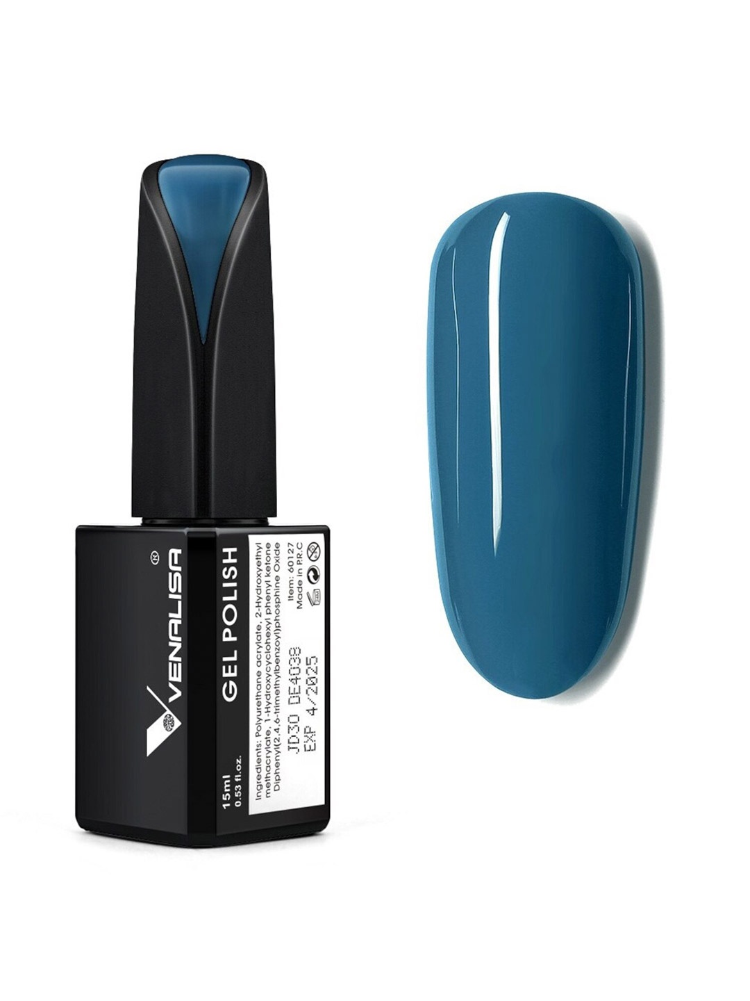 

VENALISA Nail Gel Polish French Gel Camouflage Nail Color UV Gel Varnish Soak Off-JD30-15 ml, Multi