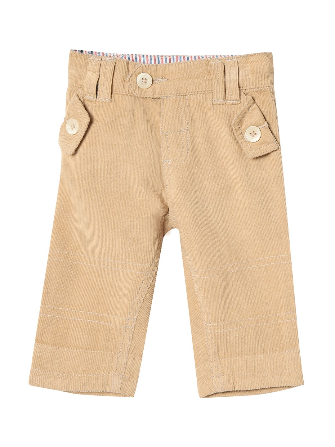 

UNDER FOURTEEN ONLY Boys Khaki Slim Fit Trousers