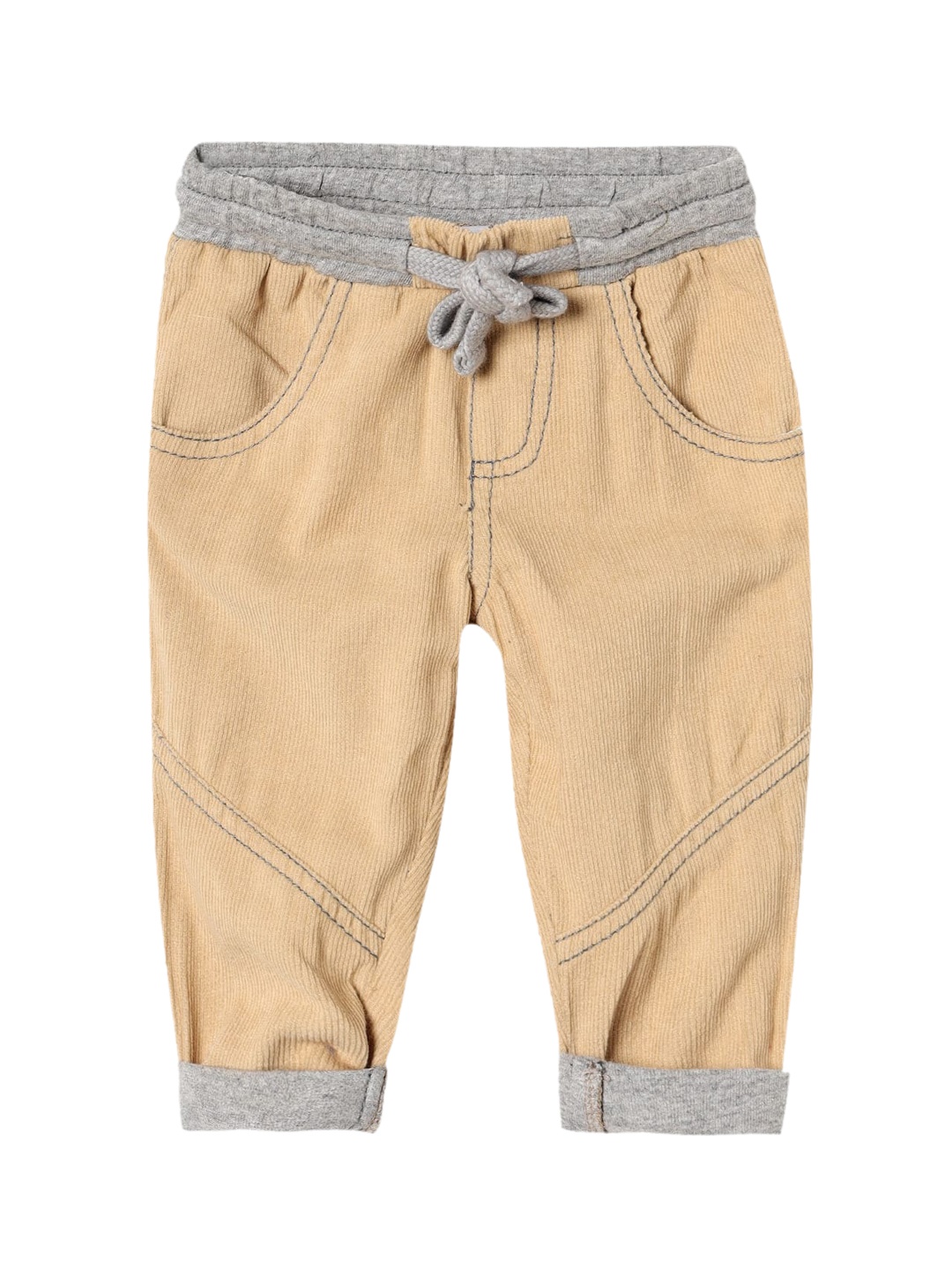 

UNDER FOURTEEN ONLY Boys Khaki Slim Fit Trousers