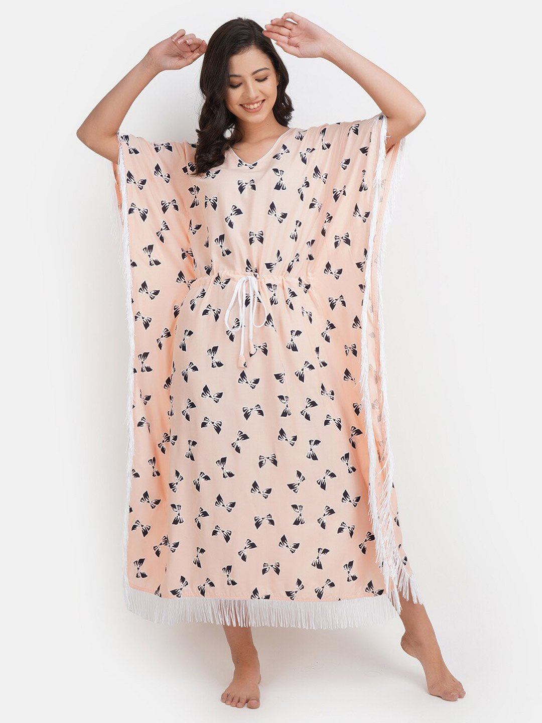

KOI SLEEPWEAR Women Orange Nightdress