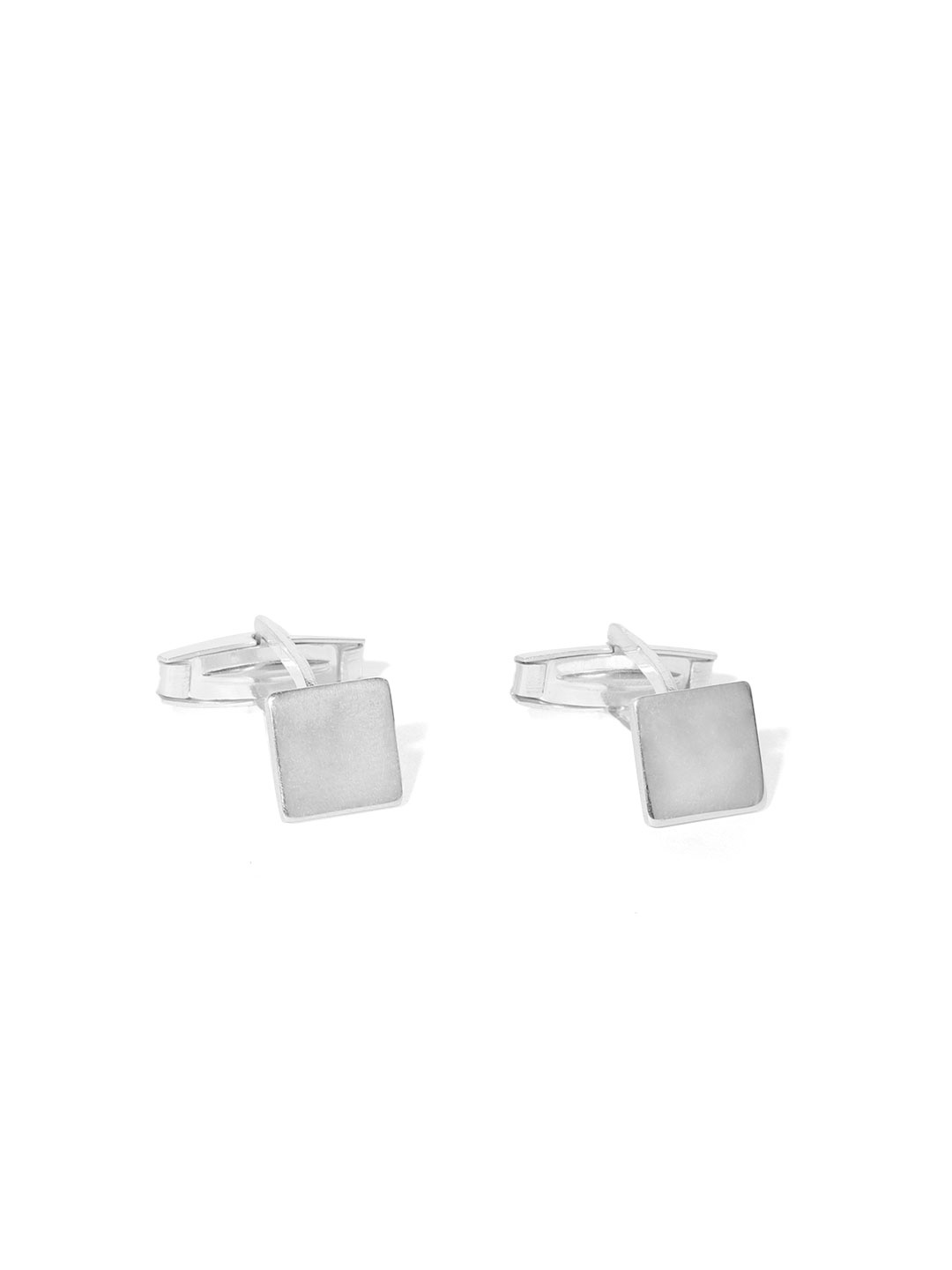 

Zavya 925 Sterling Silver Rhodium Plated Square Cufflink