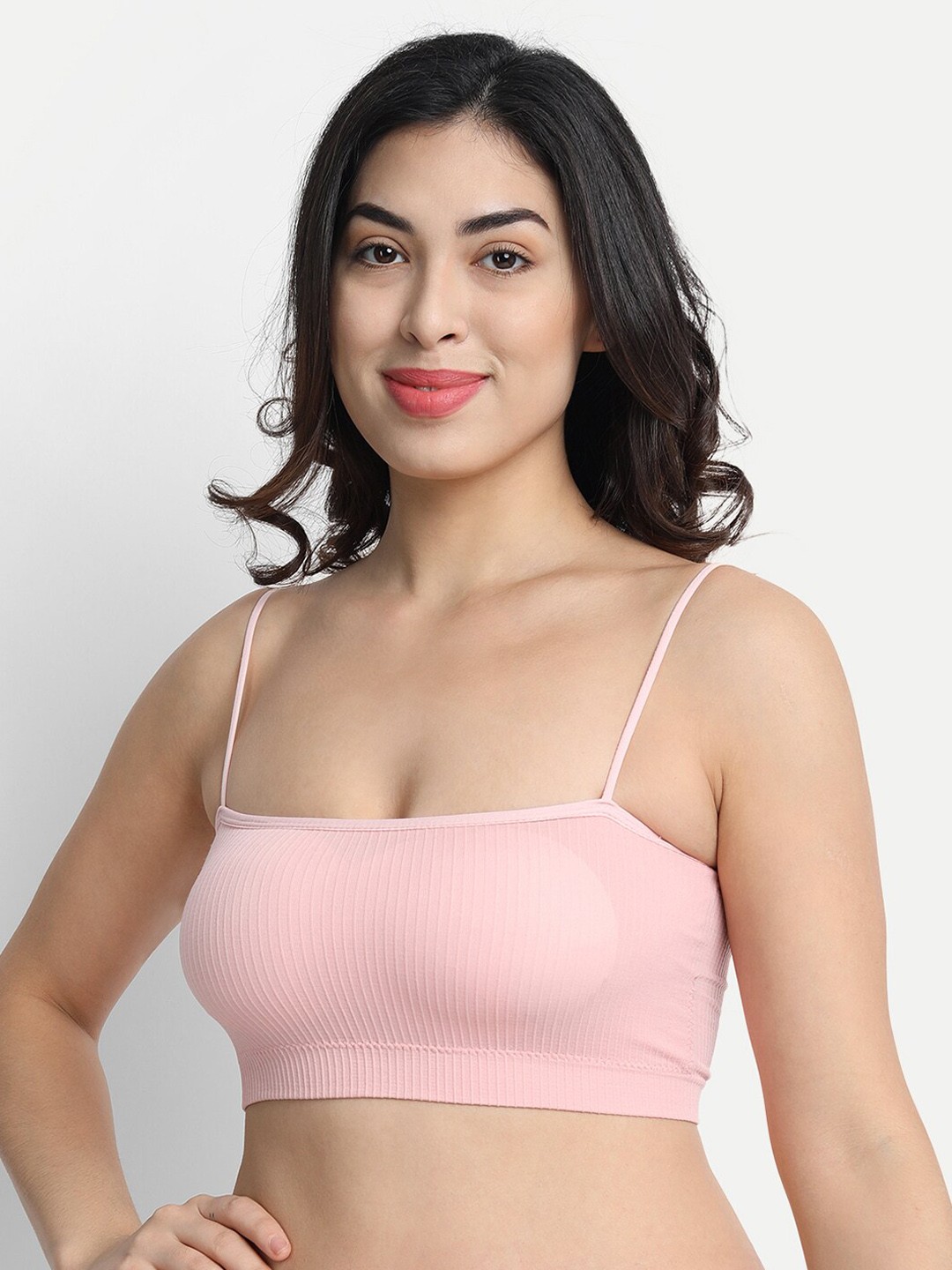 

3mads Women Peach Lightly Padded Bra