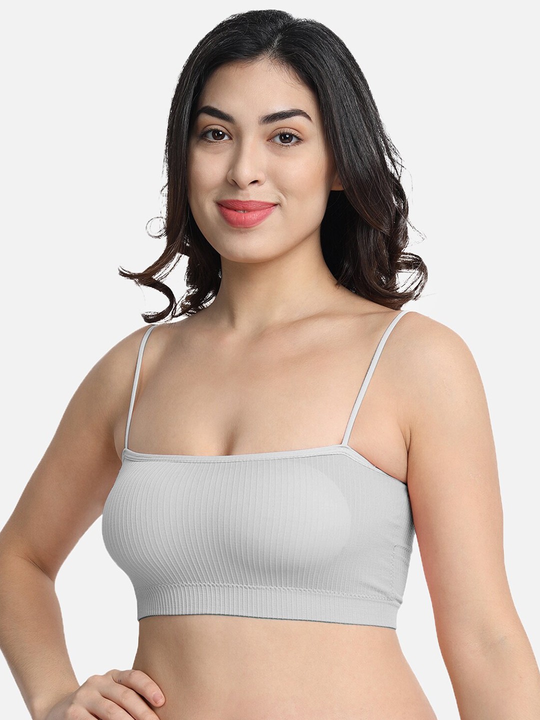

3mads Women Grey Lightly Padded Bra