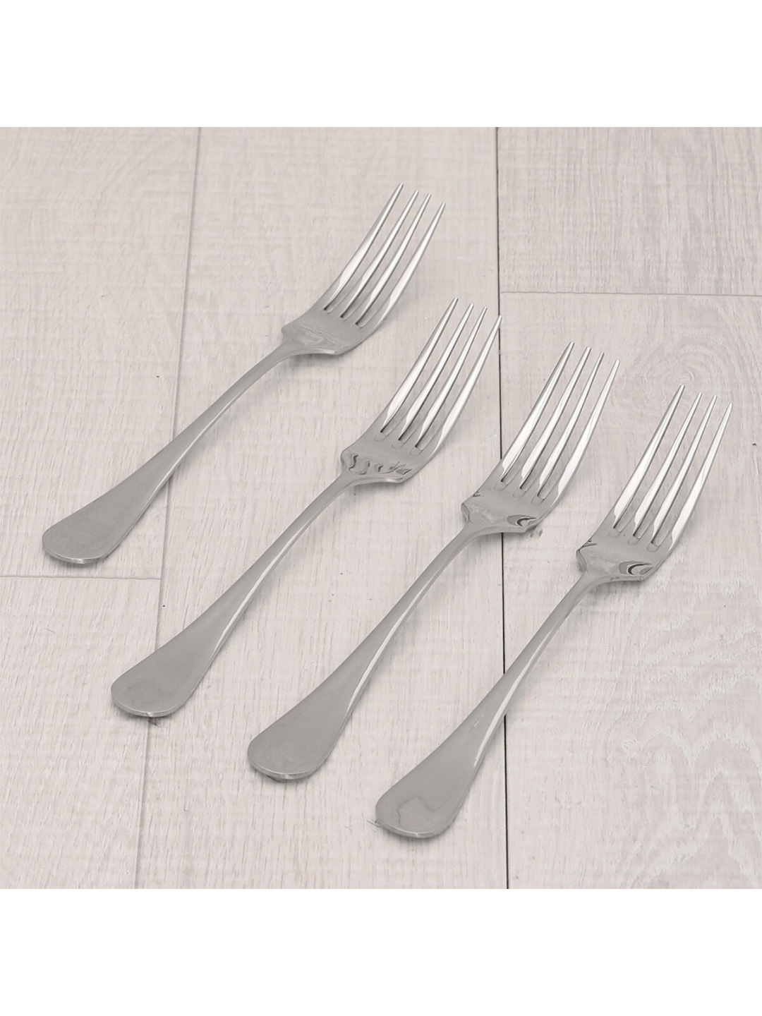

Home Centre Silver-Toned 1 Stainless Steel Glossy Dinner Set