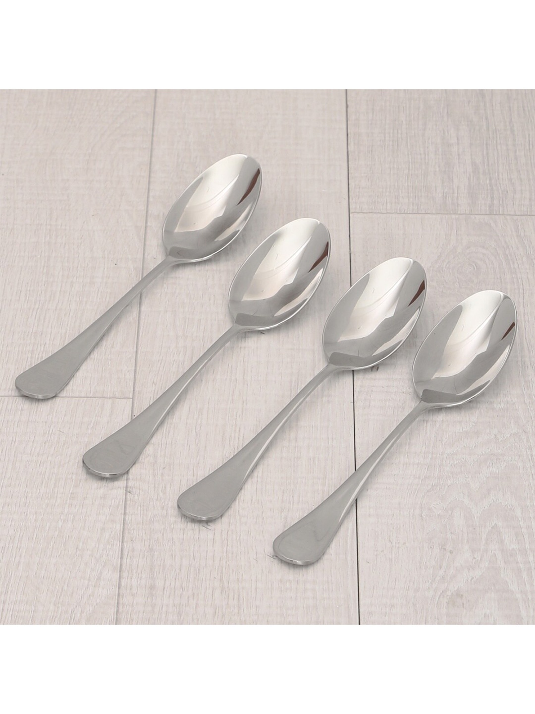 

Home Centre Pack Of 6 Glister Stainless Steel Spoons, Silver