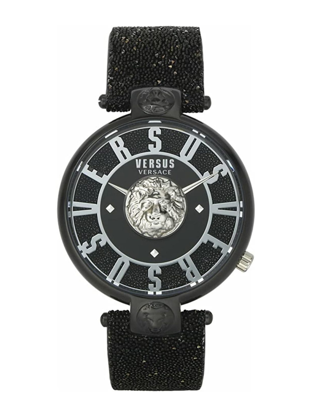 

Versus Women Black Embellished Dial & Black Bracelet Style Straps Analogue Watch VSPVS0420