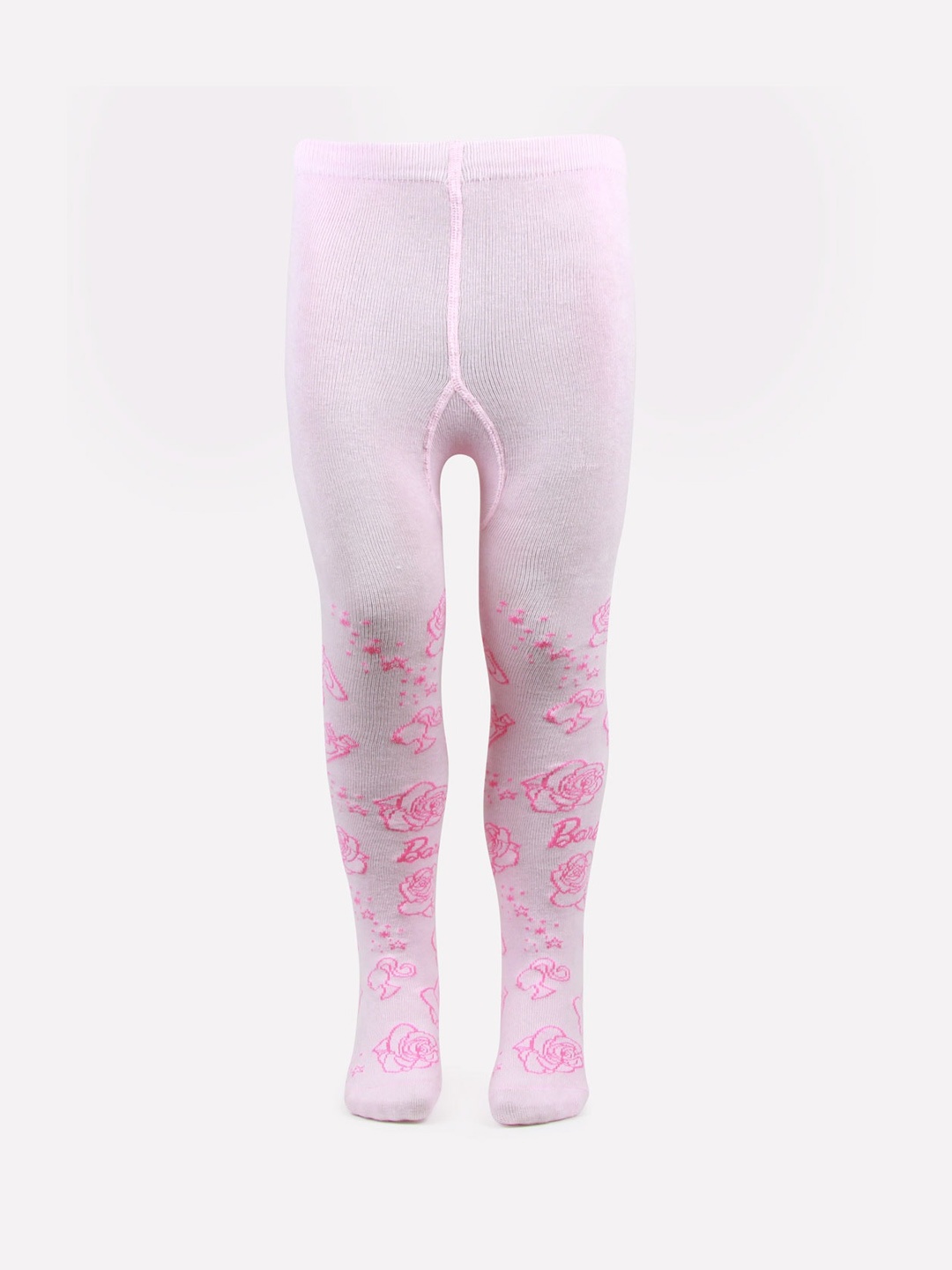 

Bonjour Infant Girls Barbie Printed Anti-Odour Knitted Tights, Pink