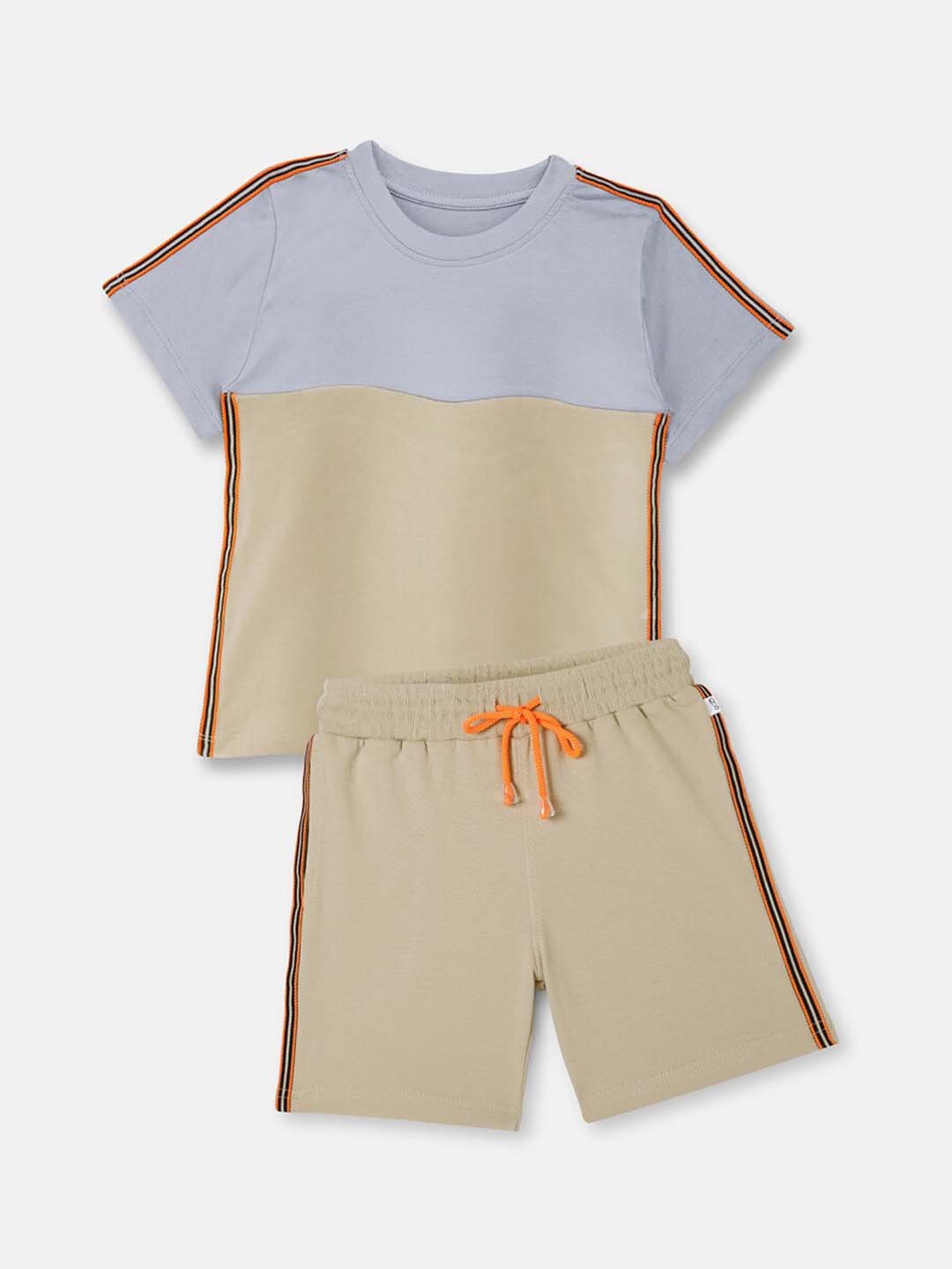 

You Got Plan B Boys Grey Clothing Set