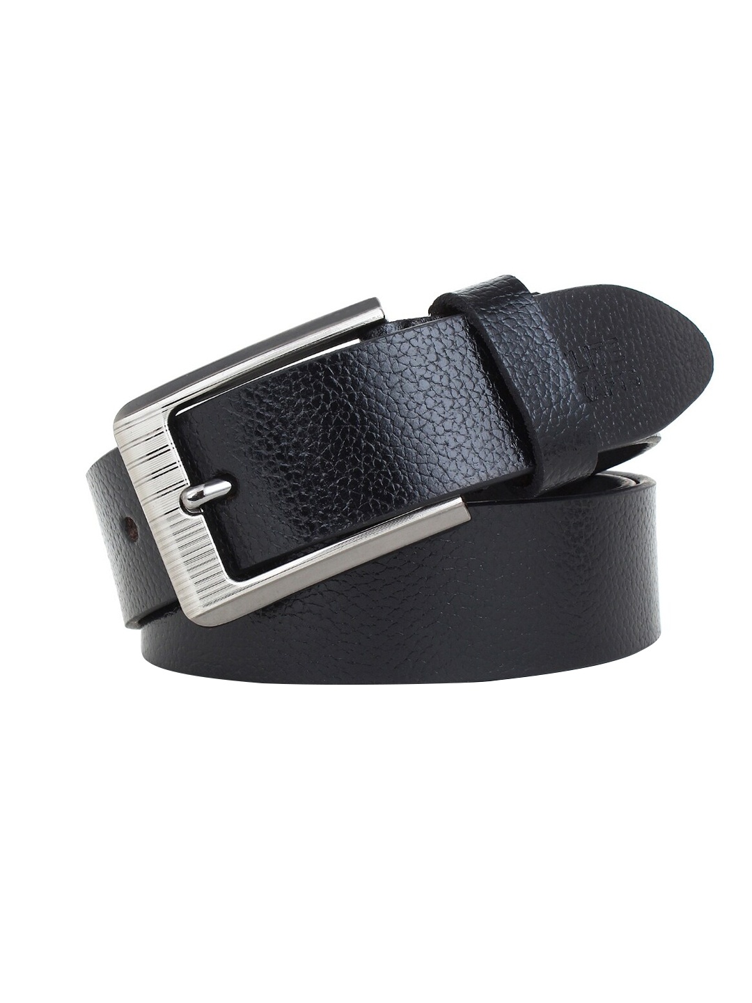 

Elite Crafts Men Black Leather Formal Belt