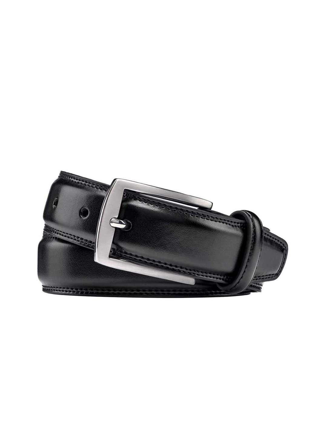 

Elite Crafts Men Black Leather Formal Belt