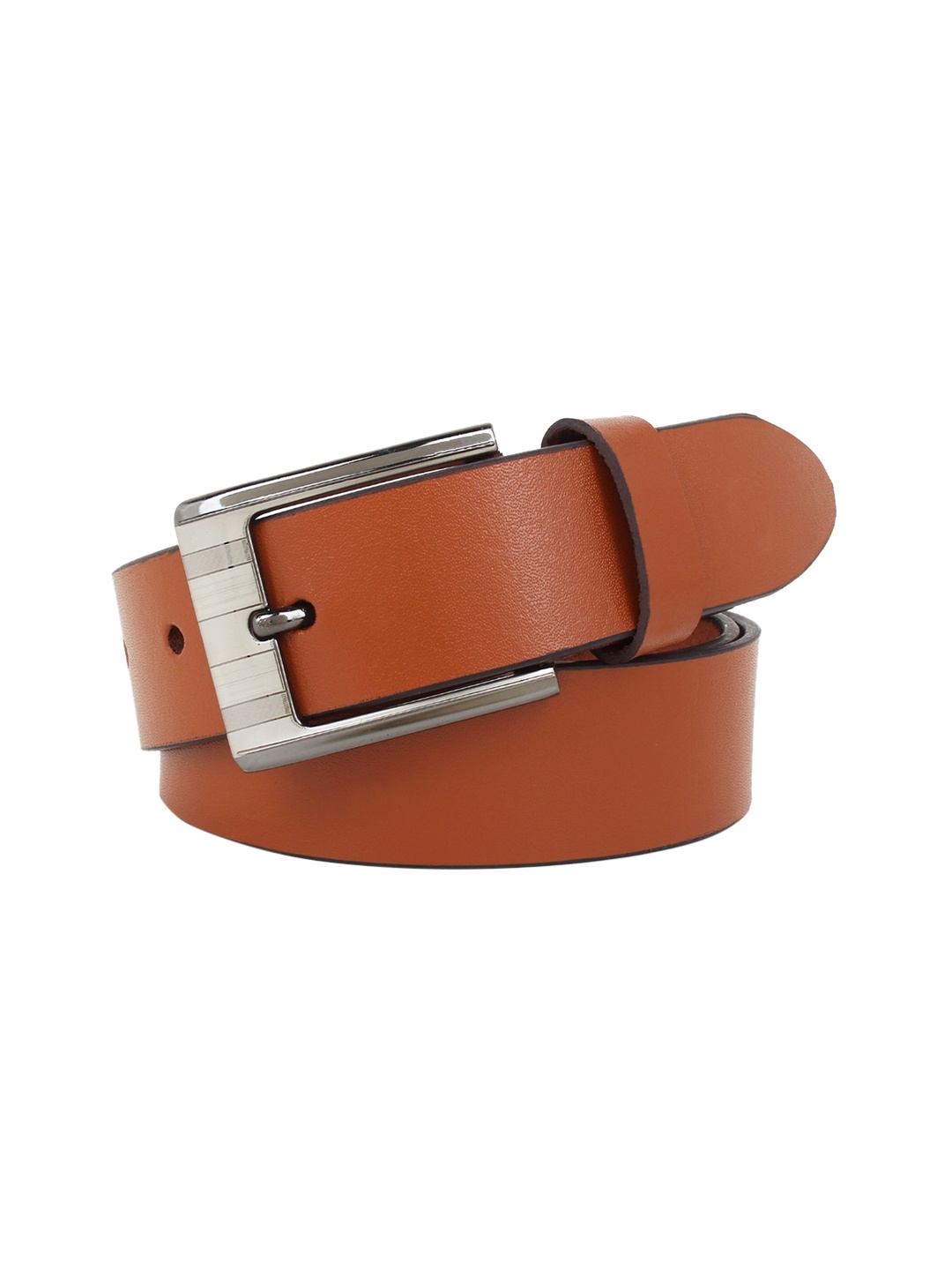 

Elite Crafts Men Tan Leather Formal Belt