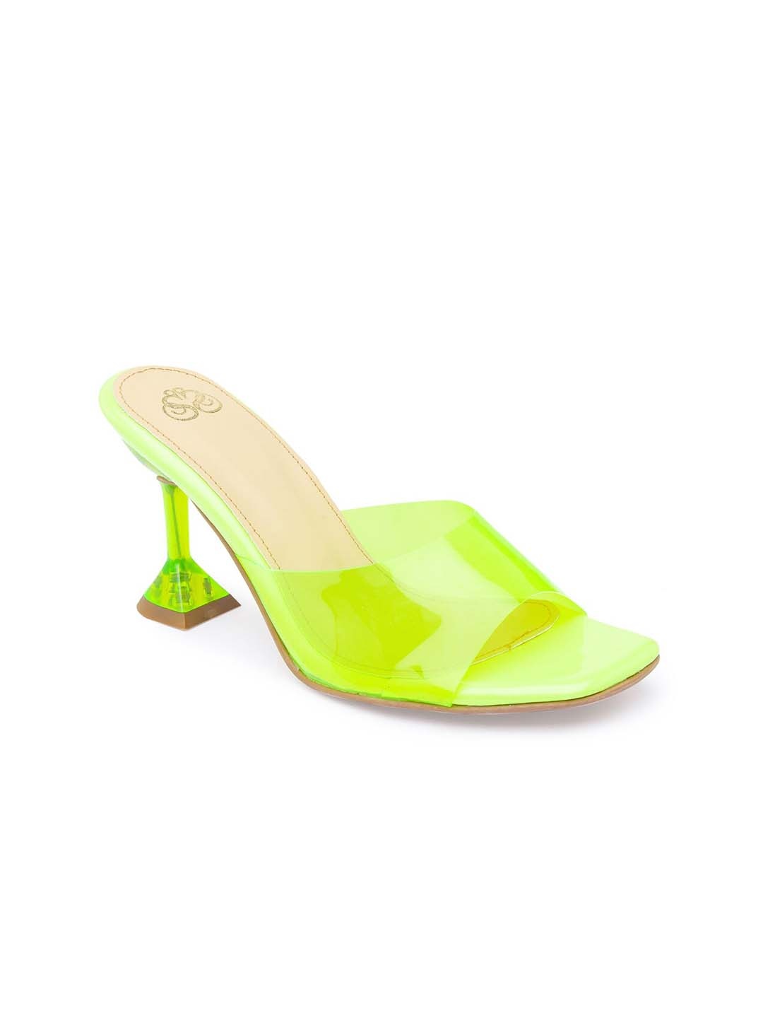 

Sole To Soul women's Fluorescent Green Block heels