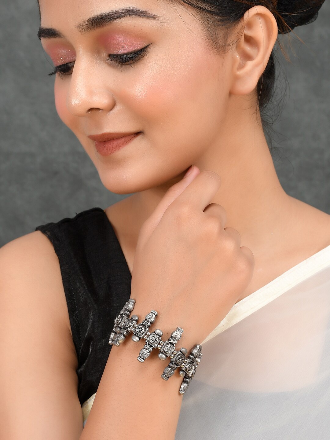 

Silvermerc Designs Women Silver Bracelet