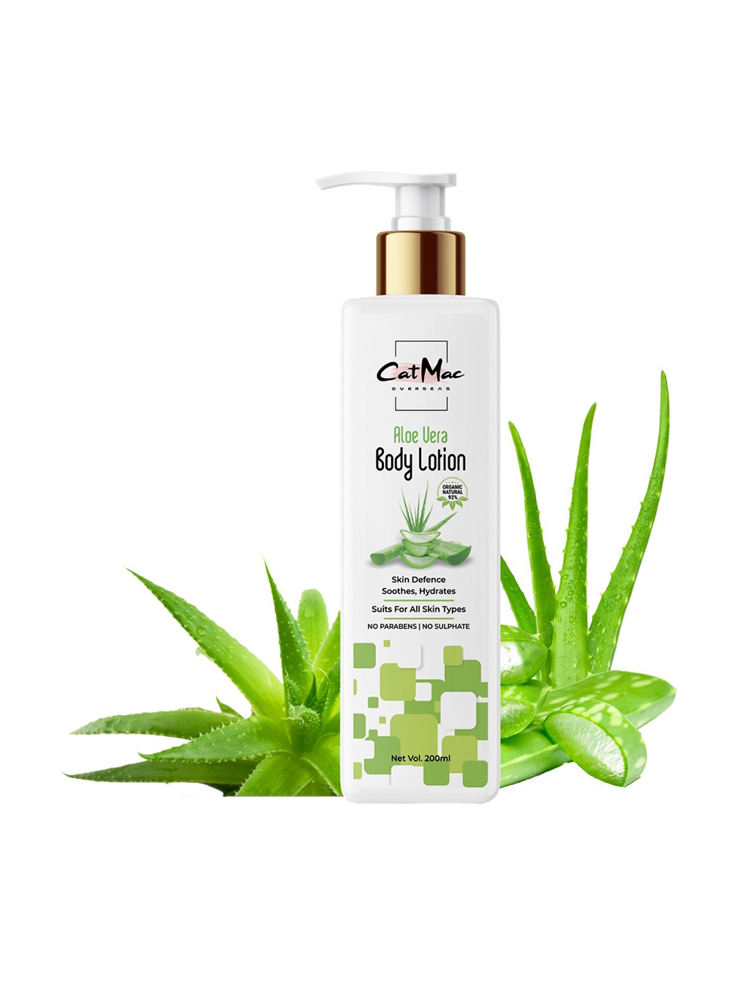 

CatMac Aloe Vera Body Lotion 200 ml, Green