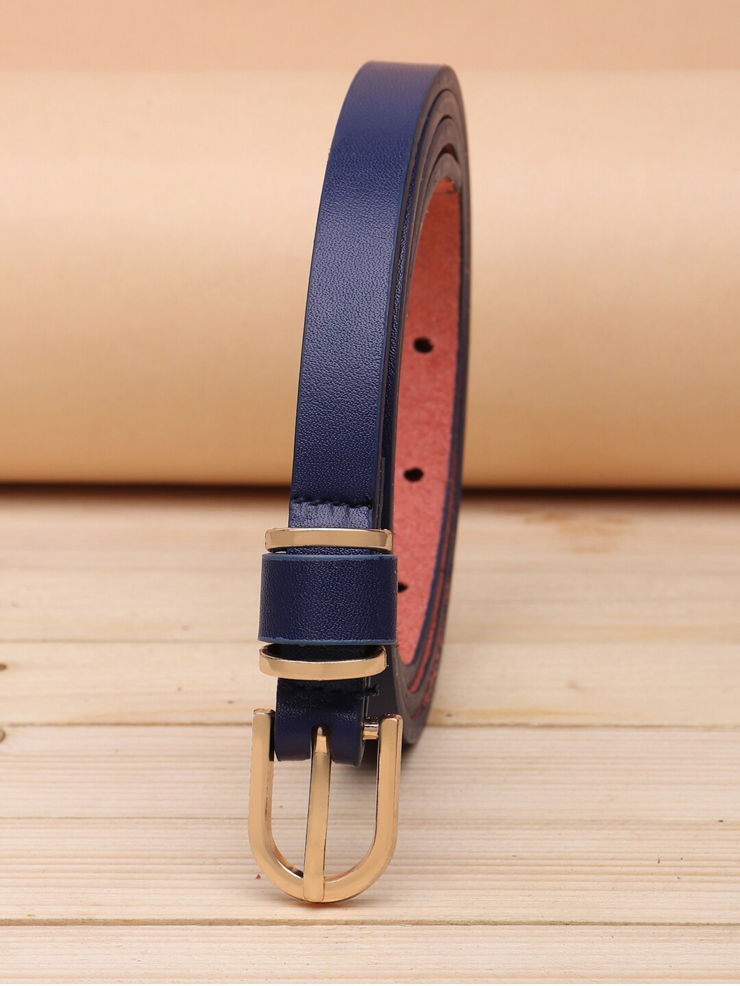 

URBAN ALFAMI Women Navy Blue PU Belt