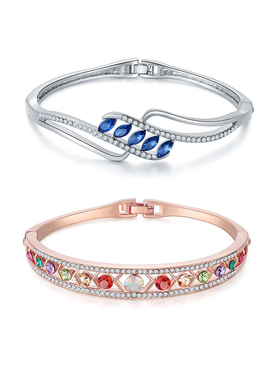 

Jewels Galaxy Women Multi Bracelet, Copper
