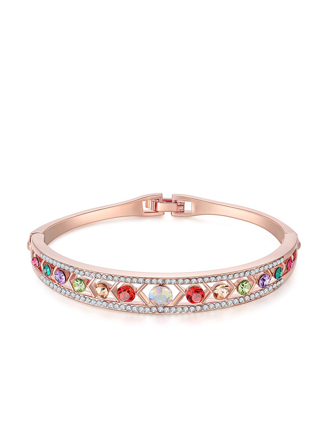 

Jewels Galaxy Women Multi Bracelet, Rose gold
