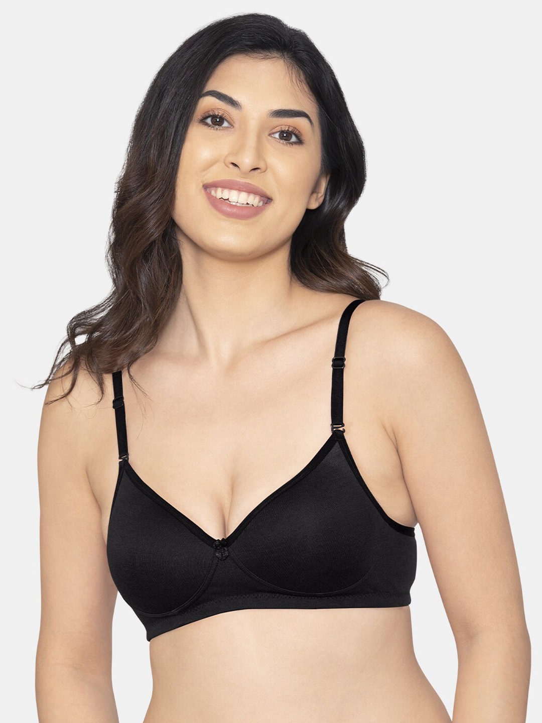 

K LINGERIE Black T-Shirt Bra - Lightly Padded