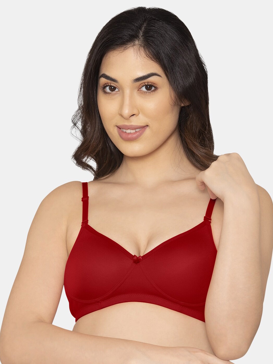 

K LINGERIE Red Bra Lightly Padded