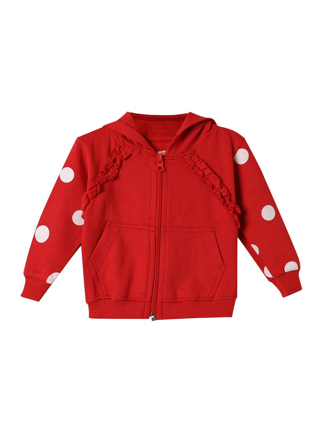 

UNDER FOURTEEN ONLY Girls Red Sweatshirt