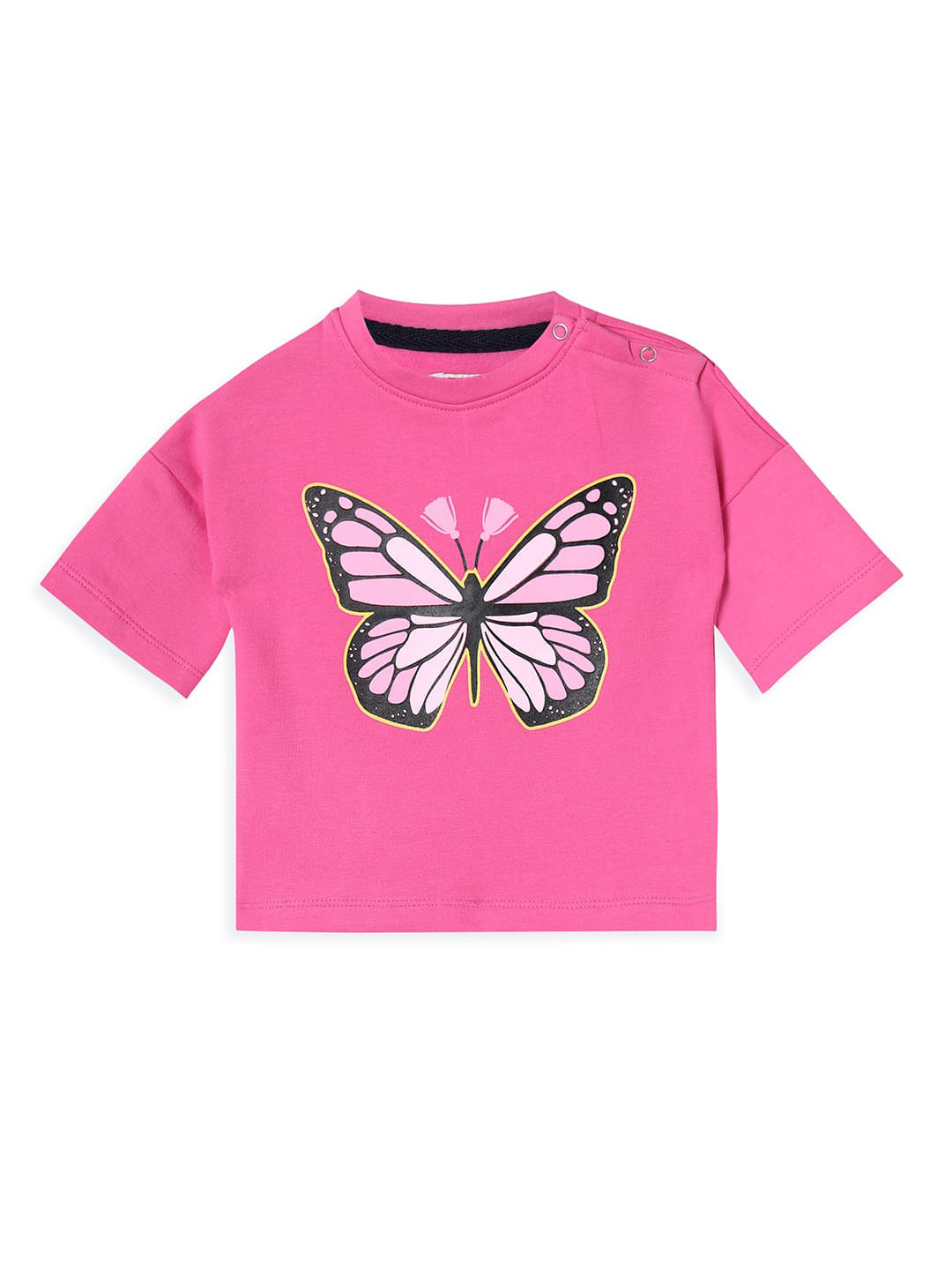 

UNDER FOURTEEN ONLY Girls Pink Printed Sweatshirt