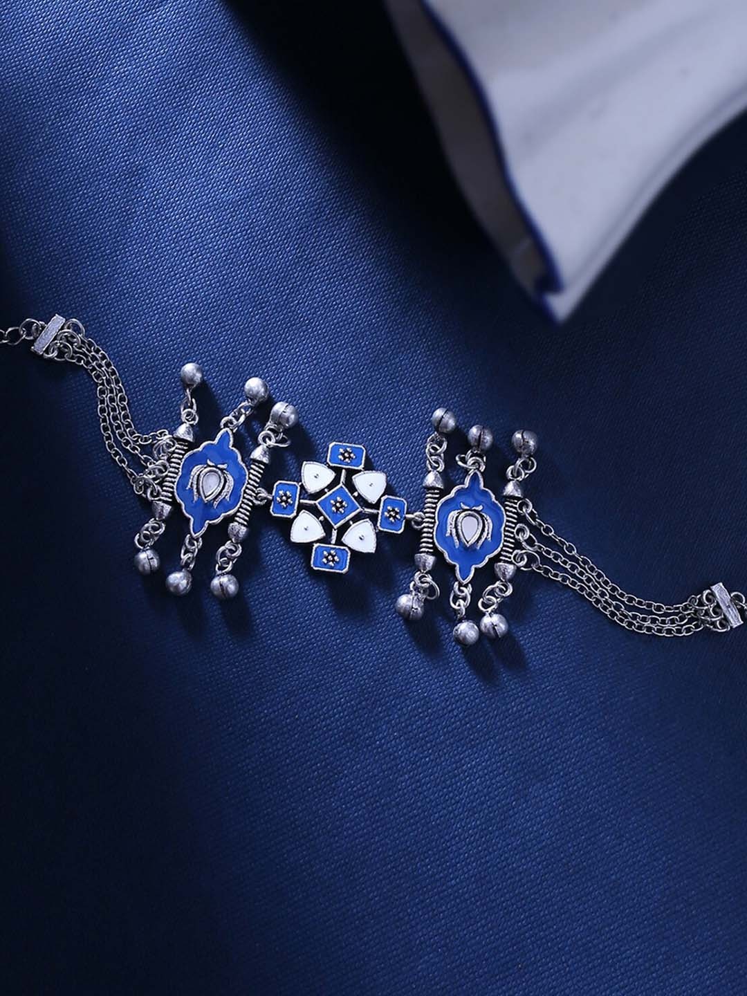 

Voylla Women Silver Bracelet