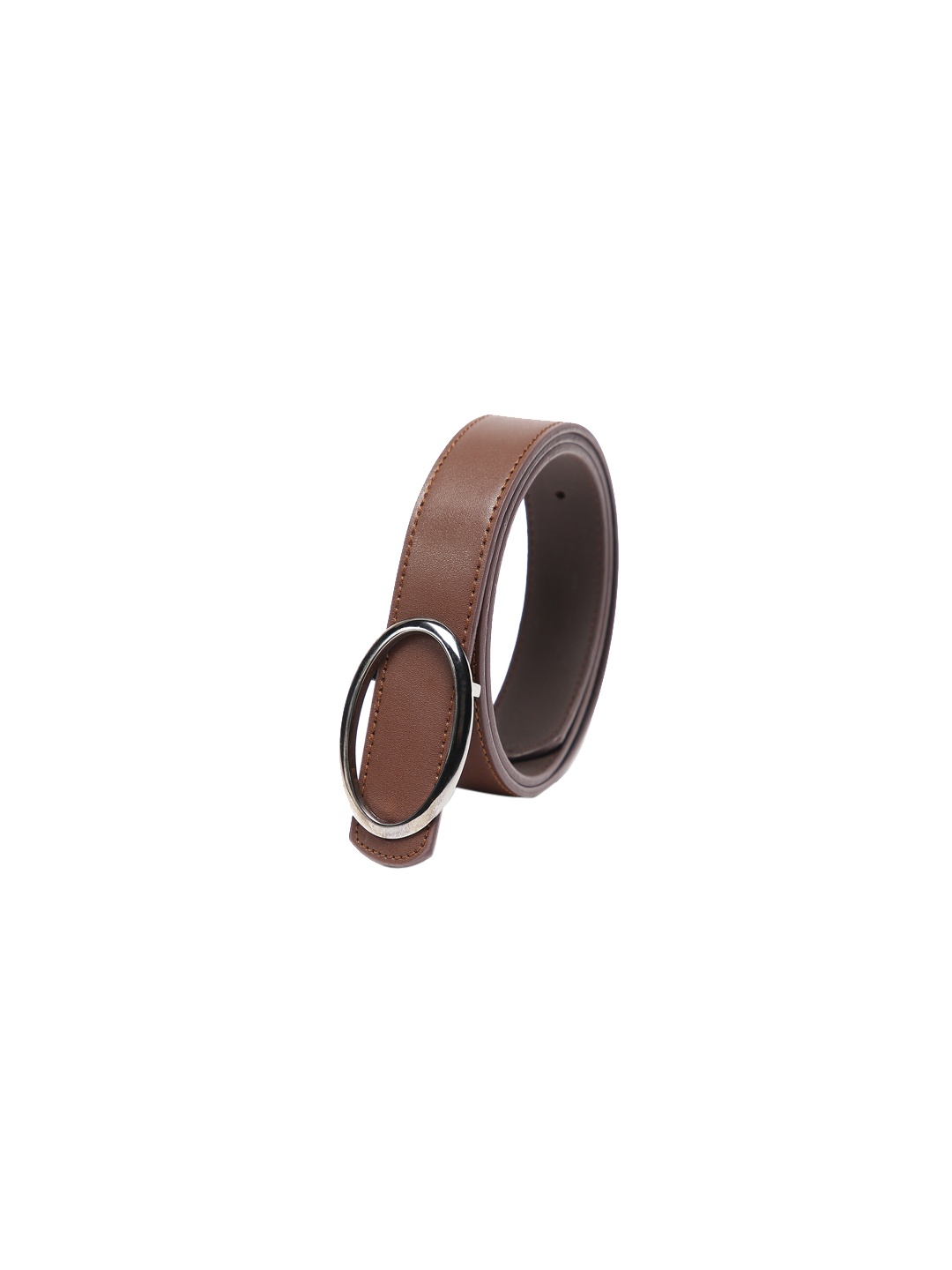 

CRUSSET Women Brown Solid PU Belt