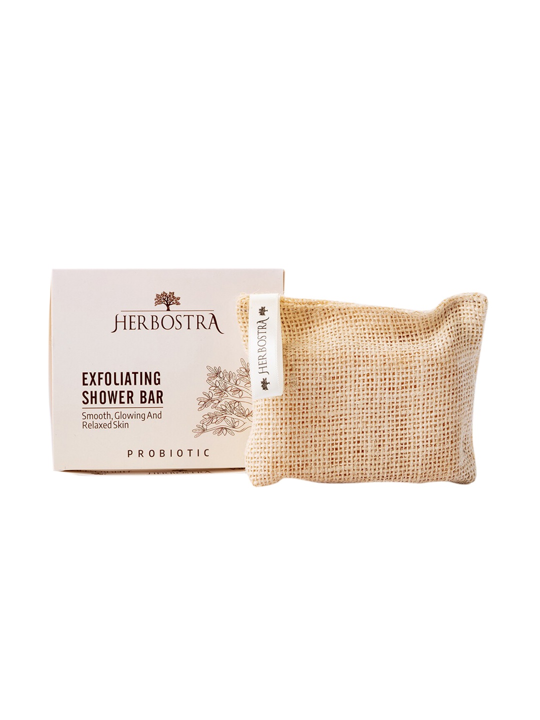 

Herbostra Brown Exfoliating Shower Bar